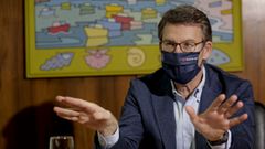 Feijoo: �Un mensaje para los sanitarios: que sigan, que va a merecer la pena y vamos a superar esta tercera ola�