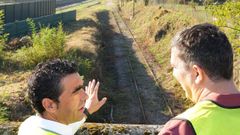 Visita de este jueves al trazado de ferrocarril en desuso entre Arcade y Pontevedra