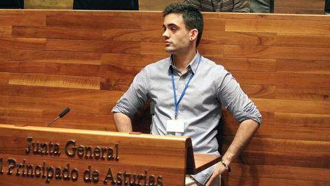 Pablo Llaneza en la Junta General