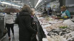 Mercado de la plaza de Lugo en A Coru�a