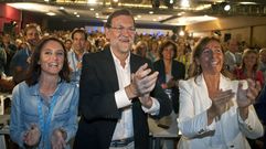 Andrea Levy, Rajoy y Alicia S�nchez Camacho