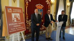 Presentaci�n de la se�alizaci�n de la Semana Santa de Ferrol