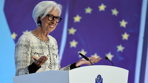 La presidenta del Banco Central Europeo (BCE), Christine Lagarde.
