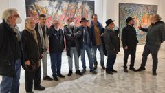 Imagen durante la inauguraci�n de la muestra