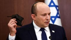 El primer ministro israeli, Naftali Bennet.