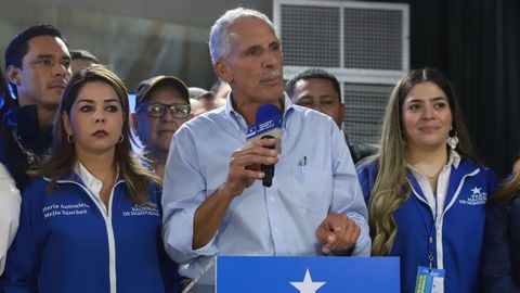 Nasry Tito Asfura,del Partido Nacional, para quien el presidente Donald Trump pidi el voto.