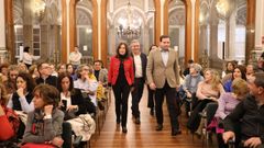 As� fue el paso de la Premio Planeta Paloma S�nchez-Garnica por Pontevedra