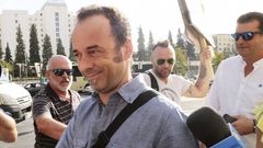 Francesco Arcuri, ante un juzgado de Granada, en una imagen de archivo.