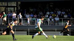 Ant�n de Vicente dirigi� al Somozas durante el primer tiempo