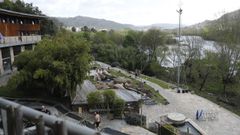 Termas de pago del Concello de Ourense en Outariz.