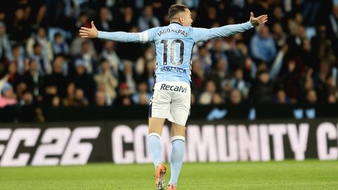 Celta-Espanyol (0-1) el 30 de noviembre del 2025. 