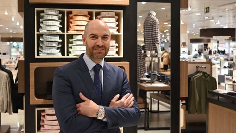 Jos� Luis Blanco, nuevo director regional de El Corte Ingl�s en Galicia y Asturias