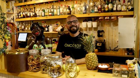 Medeiros es copropietario del restaurante, cocteler�a y taper�a vegetariana y vegana TS A Casa.