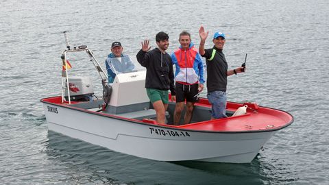  Traves�a a Nado Illa de R�a organizada por la asociaci�n contra el cancer de Ribeira 2026