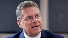 Maros Sefcoviccovic, comisario de Comercio.