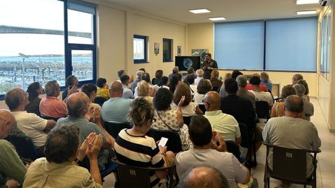 Charla de H�ctor Salvador en la Semana N�utica, el lucense que baj� a la Fosa de las Marianas