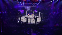 Imagen de archivo de un combate de boxeo.