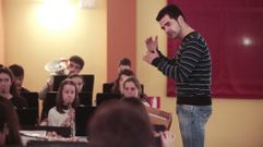 Diecisiete alumnos iniciaron el curso de direcci�n de banda que se celebra hasta el 4 en Silleda