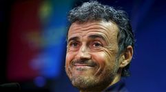 Luis Enrique en rueda de prensa