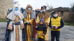 Los Reyes, en la ruta que realizaron el pasado a�o por las parroquias de Sober