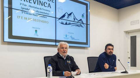 Rosendo Fernndez y Juan Anta presentaron las actividades del fin de semana en A Veiga