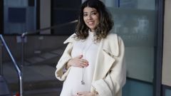 Silvia Quiroga, de Mar�n, hizo el tratamiento en A Coru�a, donde contin�a el seguimiento de su embarazo