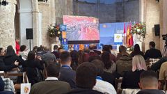 Acto del congreso en el que participa Ribadavia