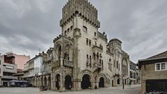 El edificio del Concello de O Porri�o
