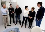 Representantes de los centros, Axober, la Cmara y el Concello se reunieron en el Frum.