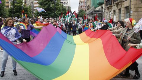 El movimiento LGTBI de Asturias celebra el Da Internacional del Orgullo