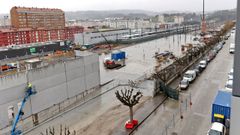 As avanzan las obras de la nueva terminal de buses