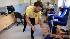 Espect�culo de magia en el Hospital Provincial de Pontevedra