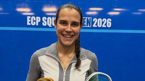 La jugadora de squash viguesa Marta Dom�nguez.