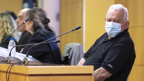 ngel Martnez, durante un momento del juicio en la Audiencia Provincial de Santa Cruz de Tenerife