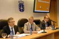 Rueda asisti� ayer en la Agasp de A Estrada a la reuni�n de la Comisi�n Galega de Protecci�n Civil. 