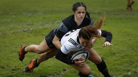 Ainhoa Portos. Se lesion la rodilla jugando con la seleccin espaola de rugbi 7. Volver con fuerza, mirando a Tokio