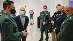 J�come asisti� a la inauguraci�n de la exposici�n en la Sala Valente.