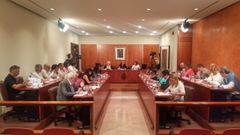 El pleno extraordinario de organizaci�n de la corporaci�n 2019-2013