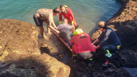 Rescate en Llanes