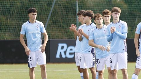 Las expulsiones se han convertido en algo cotidiano para el Celta Juvenil A este curso.