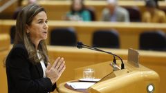 Pepa Pardo, portavoz de Justicia del Grupo Popular en el Senado.