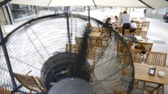 La ola de calor obliga a activar los sistemas de climatizaci�n, como los ventiladores, en la foto de archivo