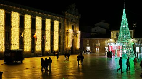 Celanova  encendi este viernes las luces