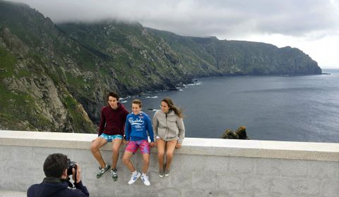 Cabo Ortegal, Cari�o, uno de los lugares m�s visitados. 