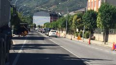 Imagen de un trama de la avenida del Bierzo