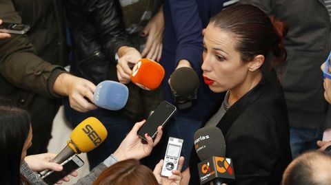 La vicepresidenta del Gobierno de Canarias, Patricia Hern�ndez.