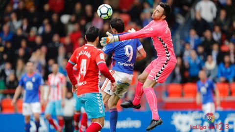 Toch cabecea antes de que Diegui marque el 0-1 en Lugo