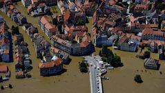 Alemania, bajo el agua