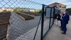 Nueva huerta urbana en Ernesto Caballero, en Pontevedra 