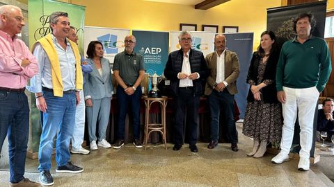 Algunos de los participante en el campeonato celebrado en Mondariz